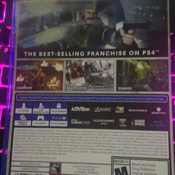 Call Of Duty Cold War PS4 - Picture 2 of 3